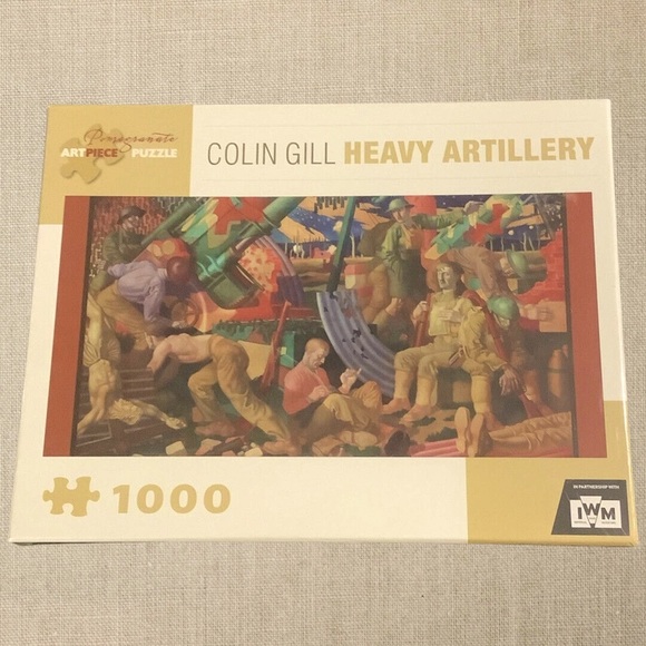 Pomegranate Other - Pomegranate Colin Gill Heavy Artillery 1000 Piece Jigsaw Puzzle New
